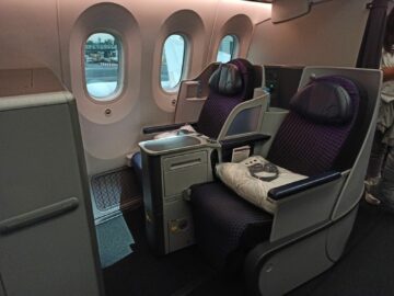 Aeromexico Business Class Boeing 787 8 Mexico Sitze Fensterreihe