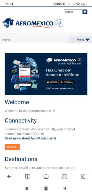 Aeromexico Wifi An Bord Startseite
