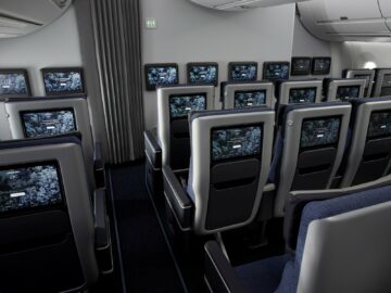 Finnair Premium Economy Class Kabine Copyright