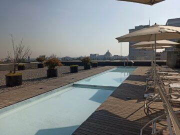 Hilton Mexico City Reforma Aussenpool Niedrig