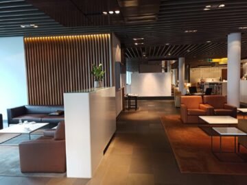 Lufthansa First Class Terminal Frankfurt Loungebereich Sitzgruppen