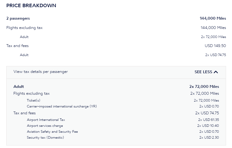 Meilenpreis Aeromexico Flying Blue
