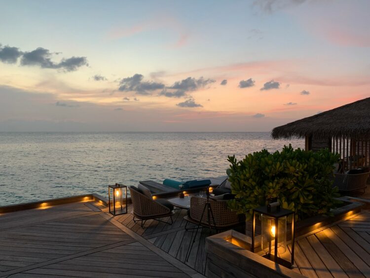 Waldorf Astoria Maldives Ithaafushi Amber Terrasse 2