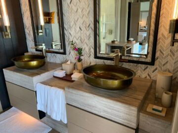 Waldorf Astoria Maldives Ithaafushi Reef Villa Badezimmer 3