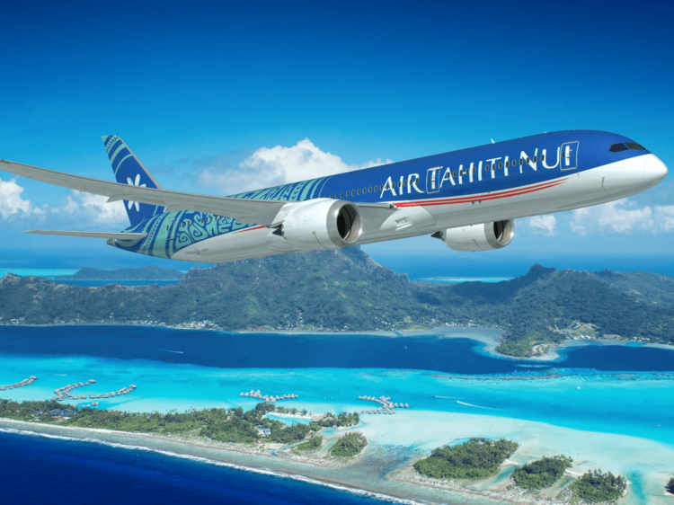 Air Tahiti Nui Flugzeug Boeing 787 9 Copyright