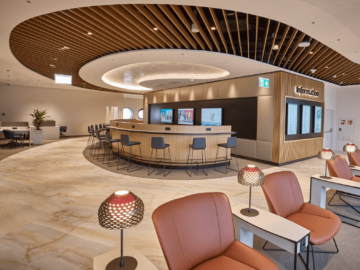 Flughafen Wien Terminal 2 Neue Lounge Bar Copyright