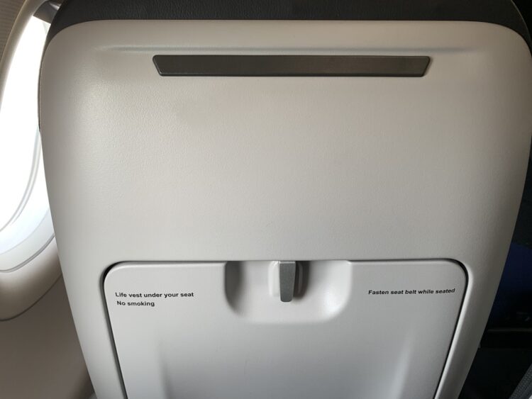 Frontier Airbus A320neo Economy Class Sitz 1