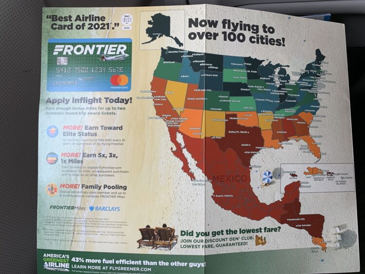 Frontier Routen Netzwerk