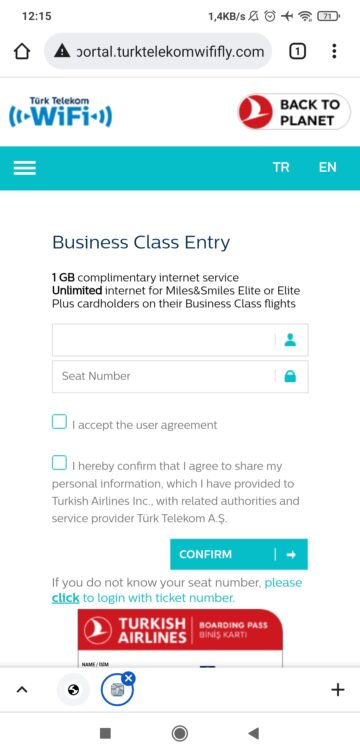 Review Turkish Airlines Business Class Airbus A330 300 Wifi Identifikation