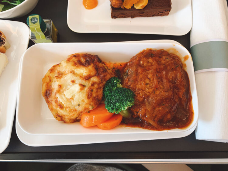 Swiss Premium Economy Class Mittagessen 2