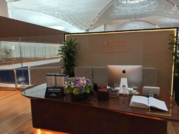 Turkish Airlines Business Lounge Istanbul Concierge