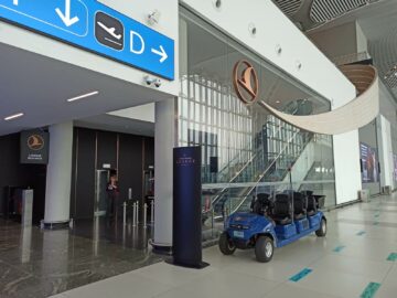 Turkish Airlines Business Lounge Istanbul Fassade