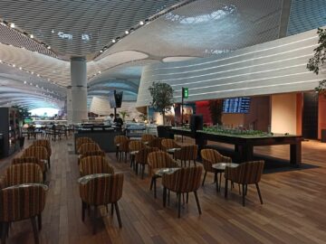 Turkish Airlines Business Lounge Istanbul Hinterer Teil Teestube