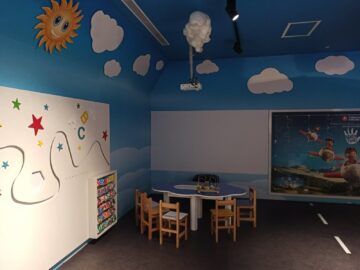 Turkish Airlines Business Lounge Istanbul Kinder Sitzecke