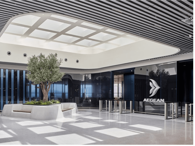 Aegean Business Lounge Athen Extra Schengen Eingang Copyright