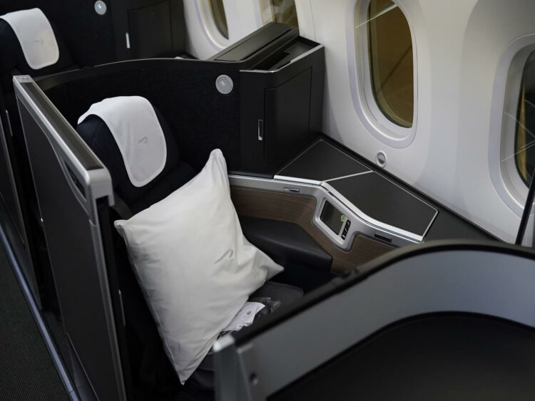 British Airways B787 10 Business Class Sitzplat Fenster
