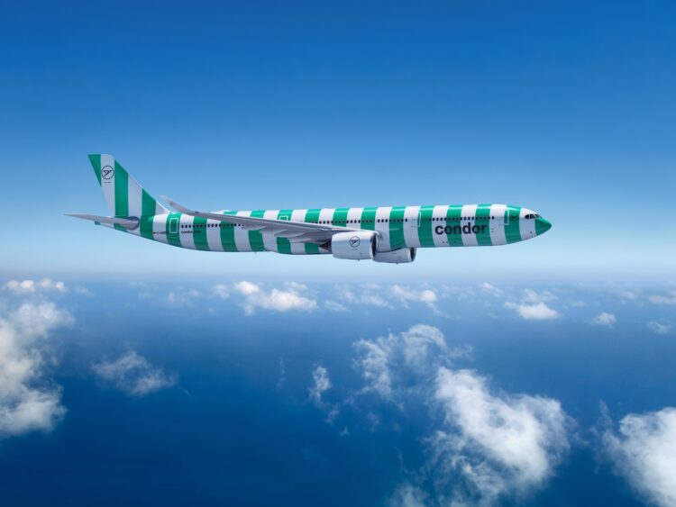 Condor A330 Streifen Markenauftritt Copyright