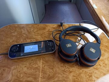Emirates Business Class A380 Controller Kopfhoerer