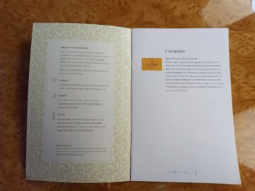 Emirates Business Class A380 Weinkarte Champagner