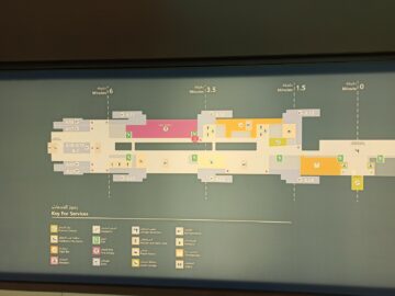 Emirates Business Class Lounge Dubai Concourse A Plan Linker Teil