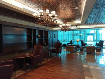 Emirates Business Class Lounge Dubai Concourse A Raucherraum