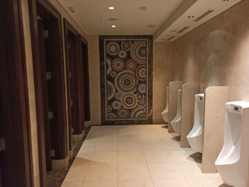 Emirates Business Class Lounge Dubai Concourse A Toiletten