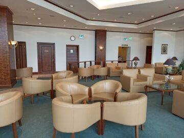 Emirates Lounge Frankfurt Sitzbereich Vorne