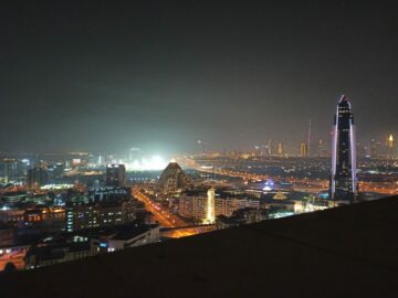 Hyatt Regency Dubai Creek Heights Eve Penthouse Aussicht