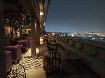 Hyatt Regency Dubai Creek Heights Eve Penthouse Sitze Aussen