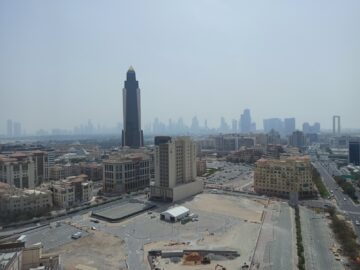 Hyatt Regency Dubai Creek Heights Zimmer Ausblick