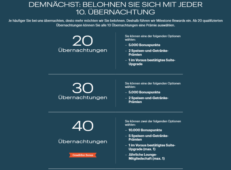 Ihg One Rewards Milestone Rewards