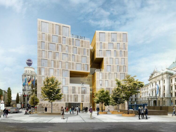 Skizze Jw Marriott Muenchen