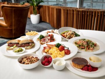 Virgin Australia Beyond Lounge Sydney A La Carte Speisen Copyright