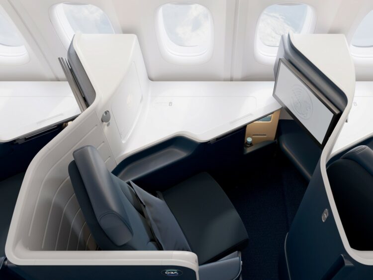 Air France Neue Business Class Sitz Fenster Copyright