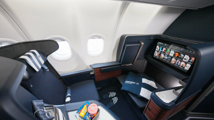 Condor Business Class A330 Prime Seat Copyright