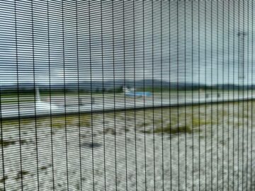 Bergen Lounge Blick Rollfeld