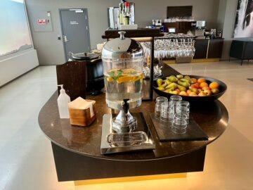 Bergen Lounge Buffet Getraenke