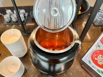 Bergen Lounge Buffet Suppe