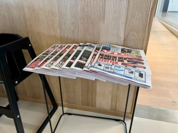 Bergen Lounge Zeitschriften