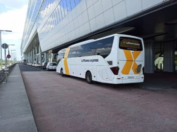 Lufthansa Express Bus Frankfurt Haltestelle