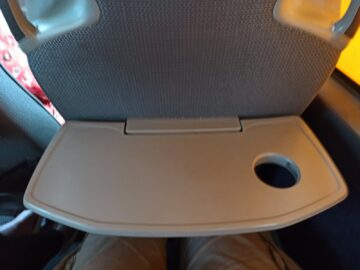 Lufthansa Express Bus Tisch