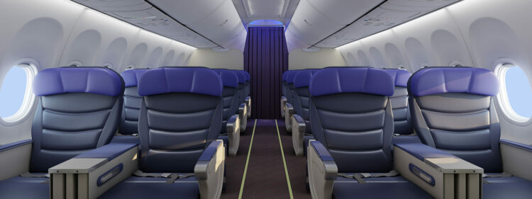 Malaysia Airlines Boeing 737 800 Business Class Sitz Copyright