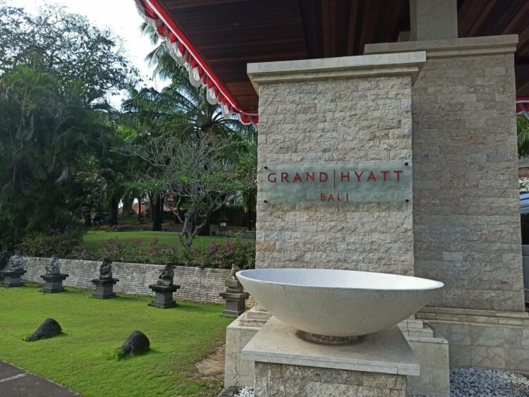 Grand Hyatt Bali Eingang