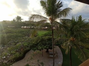 Grand Hyatt Bali Zimmer Ausblick Meer