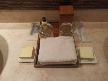 Grand Hyatt Bali Zimmer Bad Amenities