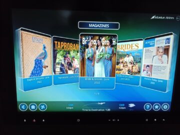 Srilankan Airlines Business Class Airbus A330 300 Magazine