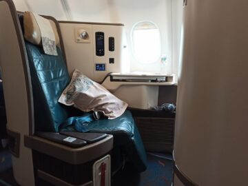 Srilankan Airlines Business Class Airbus A330 300 Sitz Von Der Seite