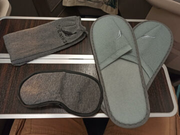 Srilankan Airlines Business Class Airbus A330 300 Socken Schlappen