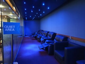 Srilankan Airlines Business Class Serendib Lounge Colombo Ruheraum