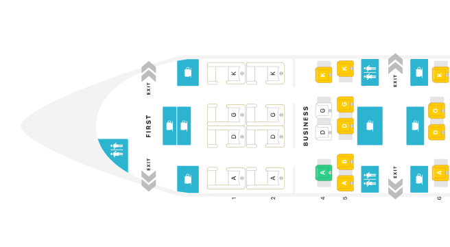Swiss First Class A330 300 Seatmap Seatguru